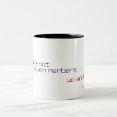 Hottest #2 tweekleurige koffiemok (Center)