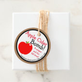 Hottest Herfst Drink | Apple Cider Bomb-Labels Bedankjes Labels (In situ)
