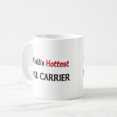 Hottest Mail Carrier van werelden Koffiemok (Voorkant links)