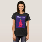 HOTTIE hete saus T-SHIRT (Voorkant volledig)