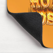Hottie Joseph Fire en vlammen Muismat (Hoek)