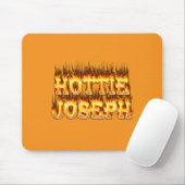 Hottie Joseph Fire en vlammen Muismat (Met muis)