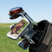 Hottie op de cursus golfheadcover (Insitu)