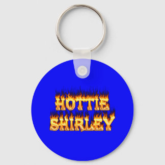 Hottie Shirley vuur en vlammen. Sleutelhanger