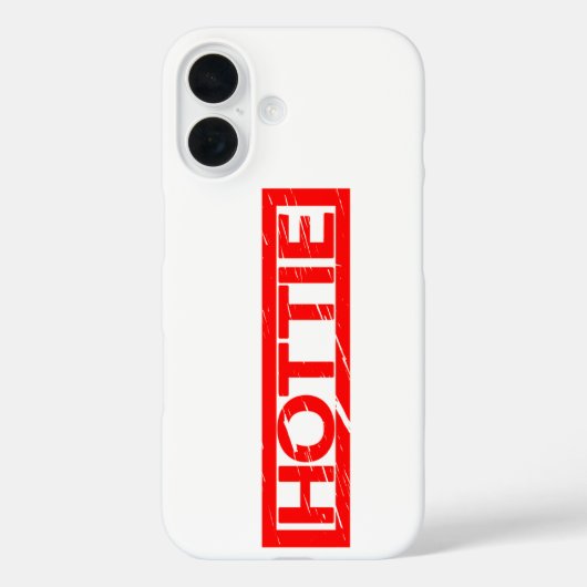 Hottie Stamp Case-Mate iPhone Case (Achterkant)