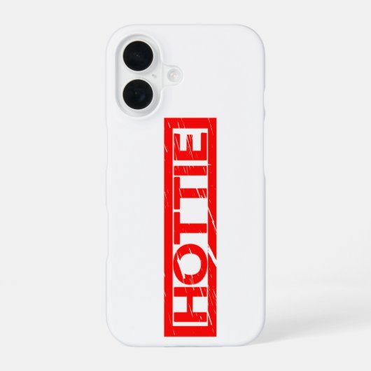 Hottie Stamp iPhone 16 Hoesje (Achterkant)
