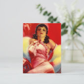 hottie uit 1930 briefkaart (Staand voorkant)