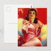 hottie uit 1930 briefkaart (Voorkant / Achterkant)