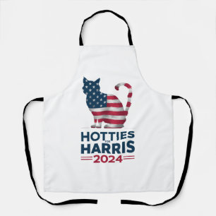 Hotties voor Harris 2024 Kat Lady's Kamala Harris Schort