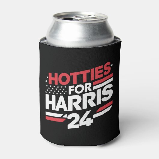 Hotties voor Harris 24 Blikjeskoeler (Blikje Voorkant)