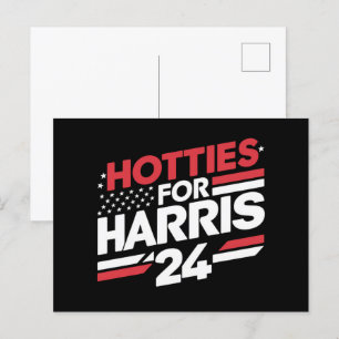 Hotties voor Harris 24 Briefkaart