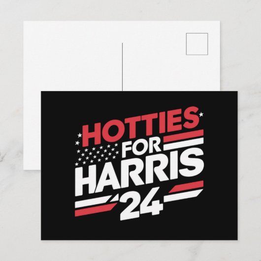 Hotties voor Harris 24 Briefkaart (Voorkant / Achterkant)