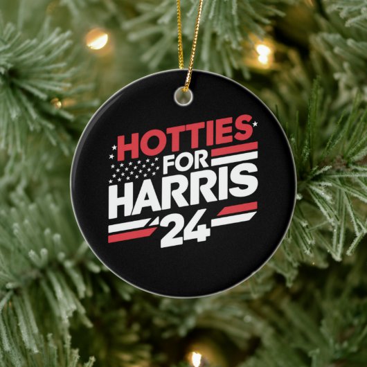 Hotties voor Harris 24 Keramisch Ornament (Boom)