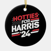 Hotties voor Harris 24 Keramisch Ornament (Voorkant)