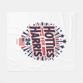 Hotties voor Harris Fleece Deken (Voorkant (Horizontaal))