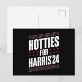 Hotties voor Kamala Harris 2024 Briefkaart (Voorkant / Achterkant)