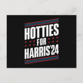 Hotties voor Kamala Harris 2024 Briefkaart (Voorkant)