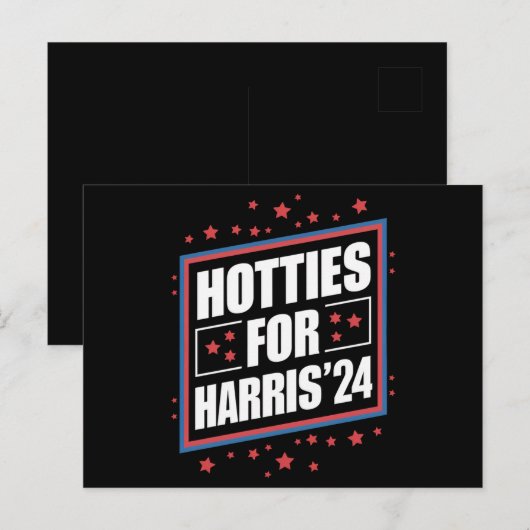 Hotties voor Kamala Harris Briefkaart (Voorkant / Achterkant)