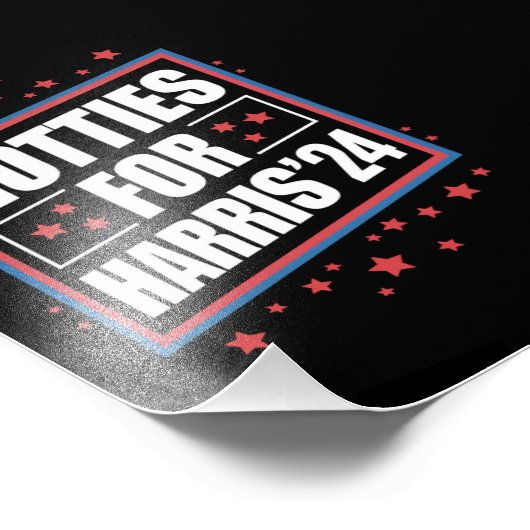 Hotties voor Kamala Harris Foto Afdruk (Hoek)