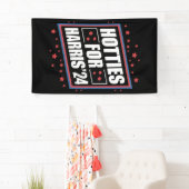 Hotties voor Kamala Harris Spandoek (Insitu)