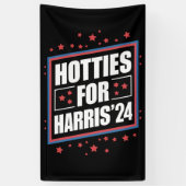 Hotties voor Kamala Harris Spandoek (Verticaal)