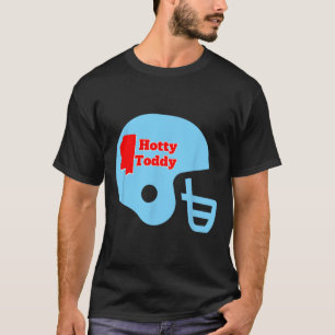 Hotty Toddy-voetbalhelm met omtrek van Miss State T-shirt
