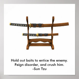 Hou aas om de vijand te bevrijden. poster