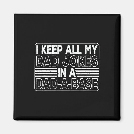 Hou al mijn vader grappen in een vader-een-basis v magneet (Voorkant)