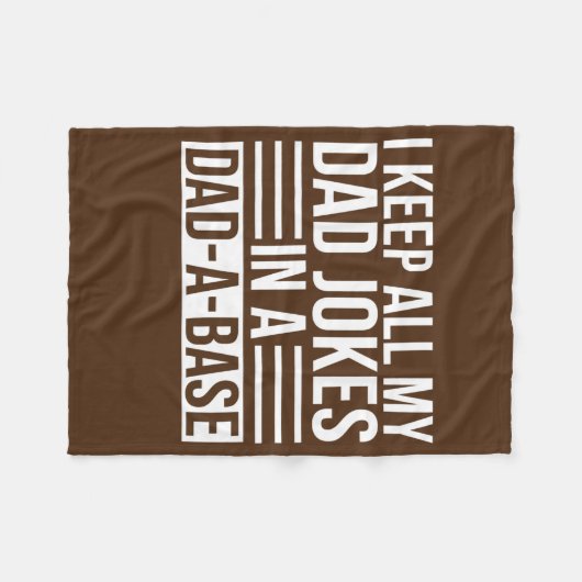 Hou al m'n vader in m'n vader... fleece deken (Voorkant (Horizontaal))