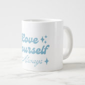 Hou altijd van jezelf grote koffiekop (Voorkant rechts)