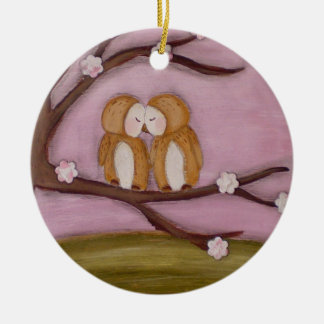 Hou altijd van me, versiering keramisch ornament