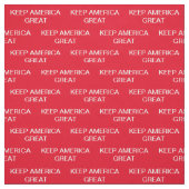 Hou Amerika geweldig, Donald Trump Stof (Swatch)