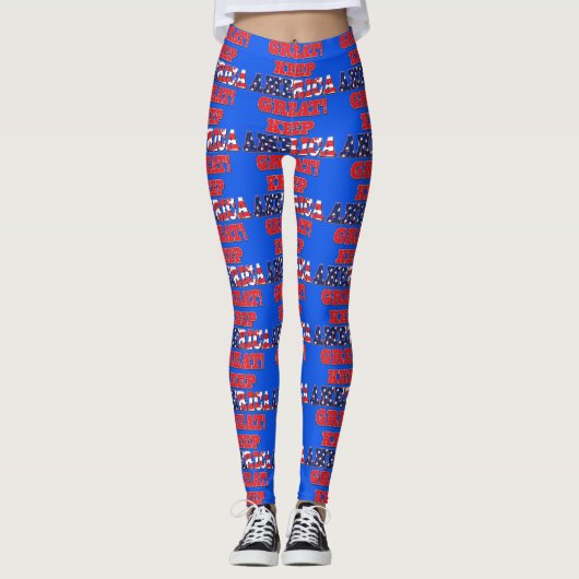 Hou Amerika geweldig! Leggings (Voorkant)