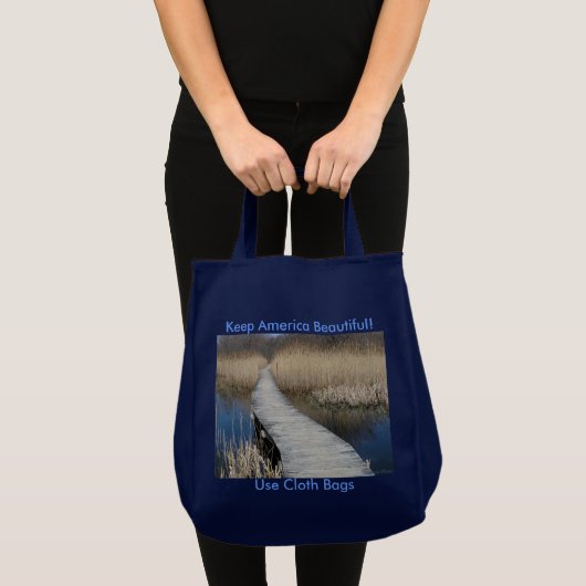 Hou Amerika mooi. Tote Bag (Voorkant (product))
