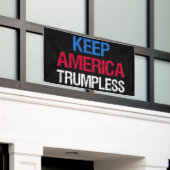 Hou Amerika Trump-loos I Spandoek (Buitenkant Gebouw)