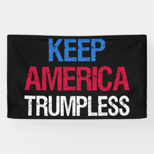 Hou Amerika Trump-loos I Spandoek (Horizontaal)