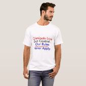 Hou Amerika vrij! T-shirt (Voorkant volledig)