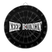 Hou Bouncin. Dartbord (Voorkant)