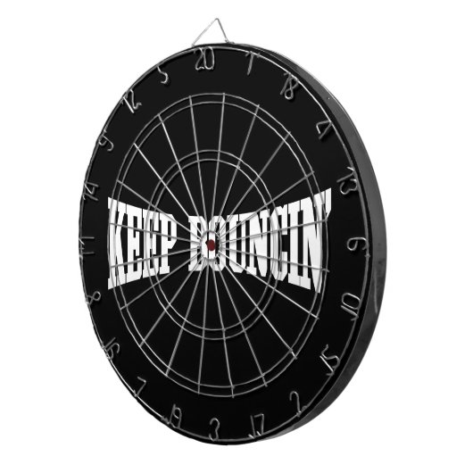 Hou Bouncin. Dartbord (Voorkant Rechts)