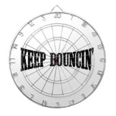 Hou Bouncin. Dartbord (Voorkant)