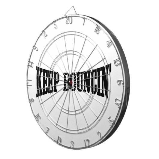 Hou Bouncin. Dartbord (Voorkant Rechts)