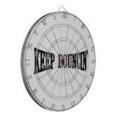 Hou Bouncin. Dartbord (Voorkant Links)