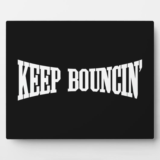 Hou Bouncin. Fotoplaat (Voorkant)