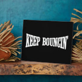 Hou Bouncin. Fotoplaat (Zijkant)
