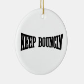 Hou Bouncin. Keramisch Ornament (Rechts)