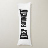 Hou Bouncin. Lichaamskussen (Voorkant Verticaal)