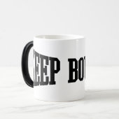 Hou Bouncin. Magische Mok (Voorkant links)