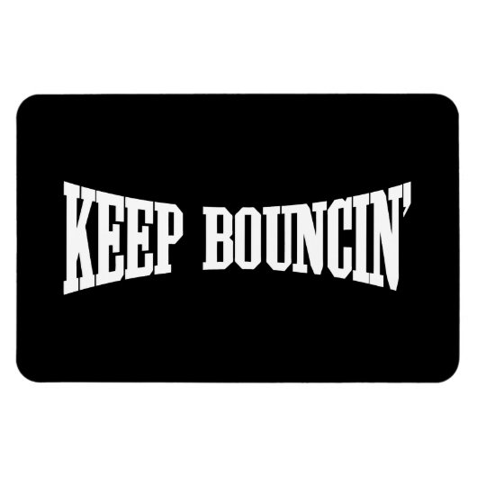 Hou Bouncin. Magneet (Horizontaal)