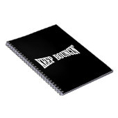 Hou Bouncin. Notitieboek (Rechterzijde)