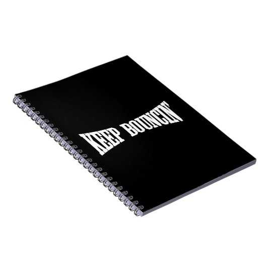 Hou Bouncin. Notitieboek (Rechterzijde)